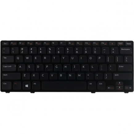 Klawiatura do laptopa Dell Inspiron 14Z-5423 CZ / SK czarny, bez podświetlenia, z ramką