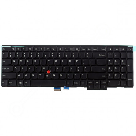 Klawiatura do laptopa Kompatibilní 00HN000 CZ / SK czarny, bez podświetlenia, z ramką