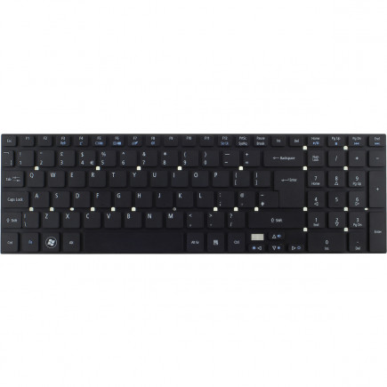 Klawiatura do laptopa Packard Bell EasyNote LS44SB czeska czarny, bez ramki, bez podświetlenia