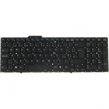 Klawiatura do laptopa Sony Vaio PCG-81113L czeska czarny, bez ramki, bez podświetlenia