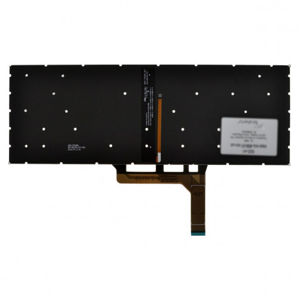 Klawiatura do laptopa MSI P65 8RE CREATOR bez ramki, srebrna CZ/SK, podświetlana