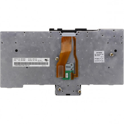 Klawiatura do laptopa Kompatibilní Lenovo 13N9957 CZ / SK Czarny / Biały / Srebrny, bez podświetlenia, z ramką