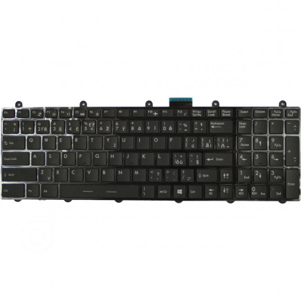 Klawiatura do laptopa MSI GE60 CZ/SK czarna podświetlana