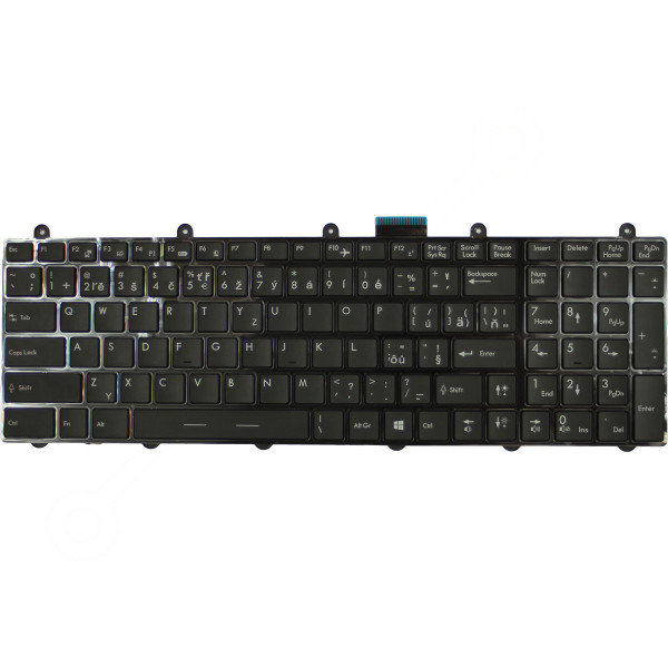 Klawiatura do laptopa MSI GE60 CZ/SK czarna podświetlana