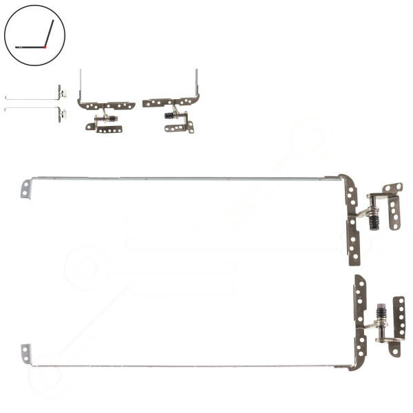 HP Pavilion dv7-6052er zawiasy do laptopa