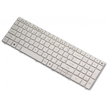 Klawiatura do laptopa Packard Bell EasyNote TK87 czeska biała