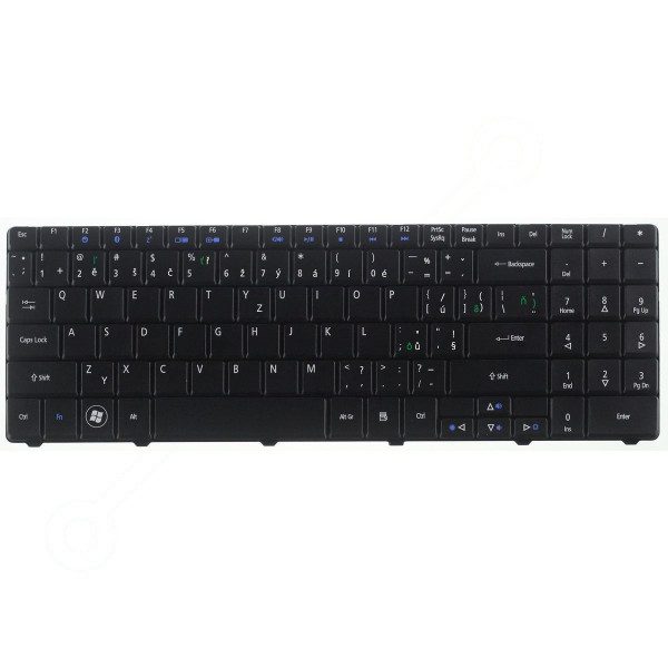 Klawiatura do laptopa Acer Aspire 5732Z-4280 CZ / SK Czarny, bez podświetlenia, z ramką