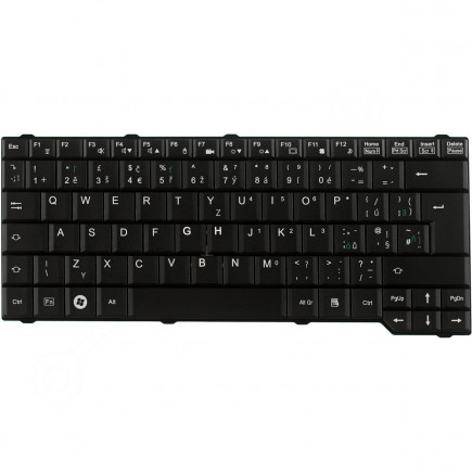 Klawiatura do laptopa Fujitsu Siemens AMILO Pa 3515 CZ / SK Czarny, bez podświetlenia, z ramką