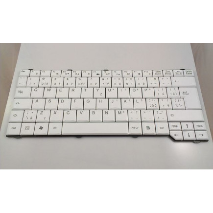 Klawiatura do laptopa Fujitsu Siemens AMILO Li 3710 CZ / SK Biały, bez podświetlenia, z ramką
