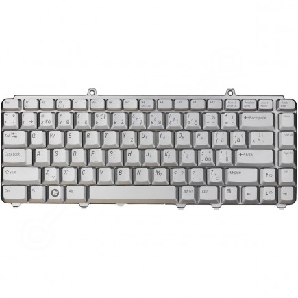 Klawiatura do laptopa Dell Inspiron 1000 CZ / SK Srebrny, bez podświetlenia, z ramką