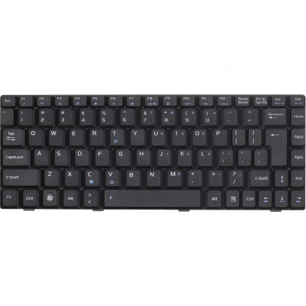 Klawiatura do laptopa Kompatibilní 04GNER1KUS00 CZ / SK Czarny, bez podświetlenia, z ramką