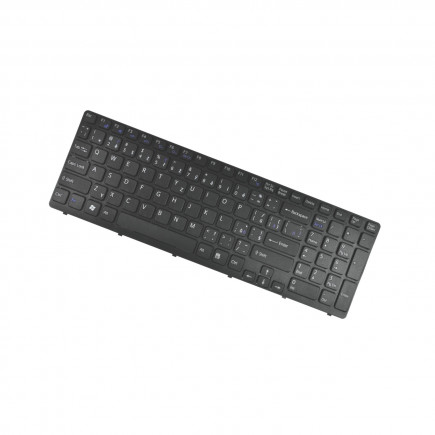 Klawiatura do laptopa Sony Vaio SVE15111FDB CZ / SK Czarny, bez podświetlenia, z ramką