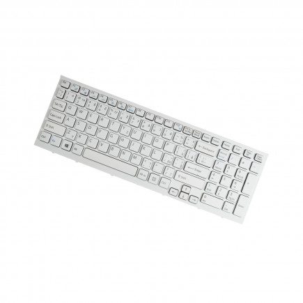 Klawiatura do laptopa Sony Vaio PCG-71911W CZ / SK Biała, bez podświetlenia, z ramką