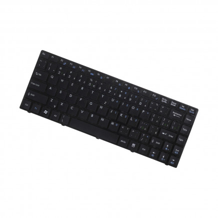 Klawiatura do laptopa MSI X460DX CZ / SK Czarny, bez podświetlenia, z ramką