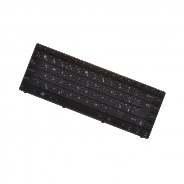 Klawiatura do laptopa Kompatibilní 04GN0C1KCZ10 CZ / SK Czarny, bez podświetlenia, z ramką