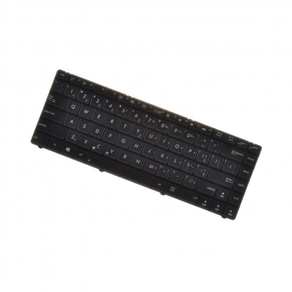 Klawiatura do laptopa Kompatibilní 04GN0C1KCZ10 CZ / SK Czarny, bez podświetlenia, z ramką