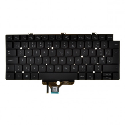 Klawiatura do laptopa Kompatibilní 069PCG bez ramki, czarna CZ/SK, podświetlana