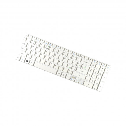 Klawiatura do laptopa Acer Aspire V15 V3-572G-52V0 czeska biały bez ramki, bez podświetlenia