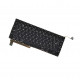 Klawiatura do laptopa Apple MacBook Pro 15 A1286 bez ramki, czarna CZ/SK, podświetlana
