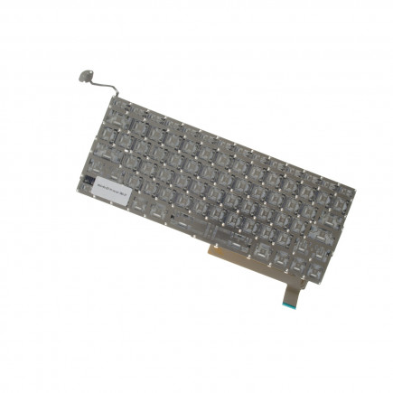 Klawiatura do laptopa Apple MacBook Pro 15 A1286 bez ramki, czarna CZ/SK, podświetlana