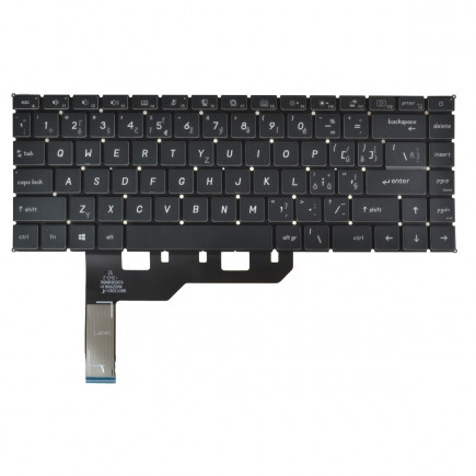 Klawiatura do laptopa MSI MS-1551 bez ramki, ciemnoszary CZ/SK, podświetlana