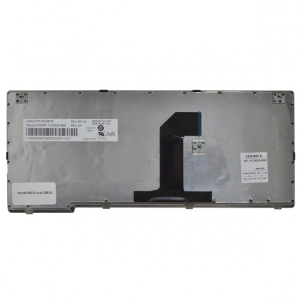 Klawiatura do laptopa Kompatibilní Lenovo IdeaPad Yoga 11 CZ / SK Czarny, bez podświetlenia, z ramką
