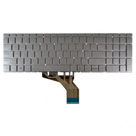 Klawiatura do laptopa HP 15-DA z ramką, srebrny CZ / SK