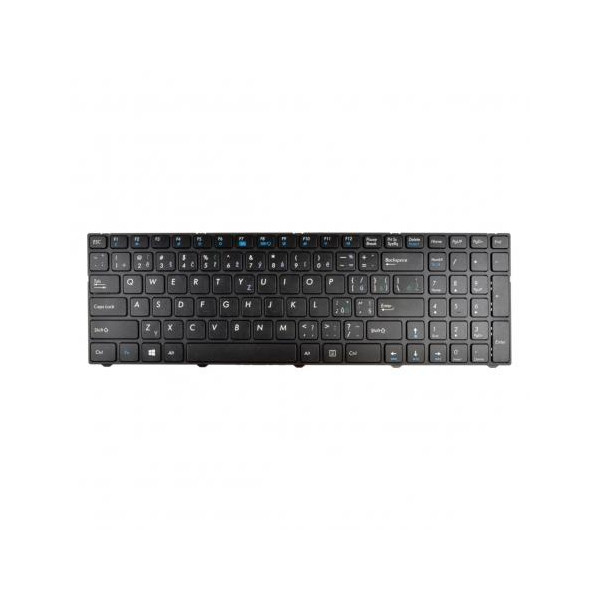 Klawiatura do laptopa Kompatibilní Medion Akoya E7226 CZ / SK Czarny, bez podświetlenia, z ramką