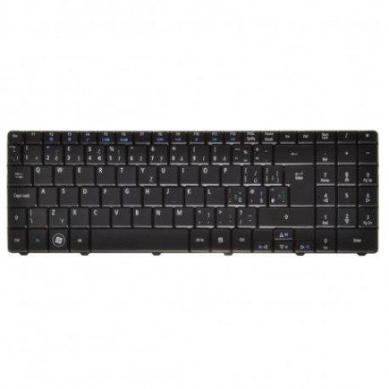 Klawiatura do laptopa Acer eMachines E627 CZ / SK Czarny, bez podświetlenia, z ramką