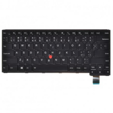 Klawiatura do laptopa Kompatibilní 00HW772 CZ / SK Czarny, podświetlany, z ramką