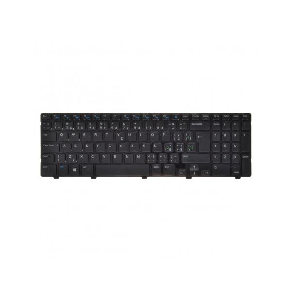 Klawiatura do laptopa Dell Inspiron 15 (3521) CZ / SK czarny, bez podświetlenia, z ramką