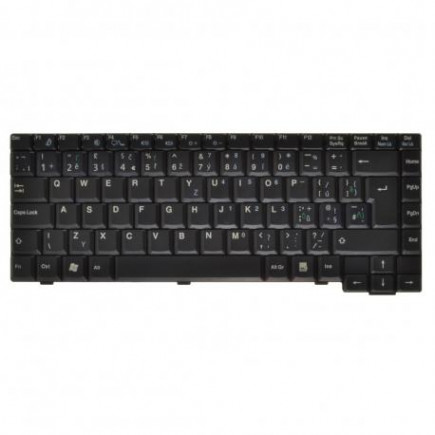 Klawiatura do laptopa Fujitsu Siemens AMILO M1450/G CZ / SK czarny, bez podświetlenia, z ramką