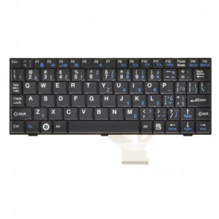 Klawiatura do laptopa Fujitsu Siemens AMILO Mini Ui 3520 CZ / SK czarny, bez podświetlenia, z ramką