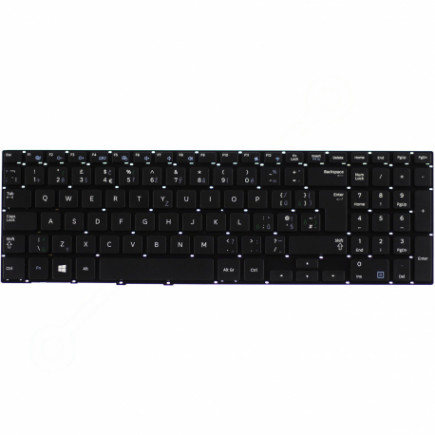 Klawiatura do laptopa Samsung NP370R5E-S02CZ czeska czarny  bez ramki, bez podświetlenia