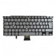 Klawiatura do laptopa Kompatibilní 009XD9 bez ramki, srebrna CZ/SK, podświetlana