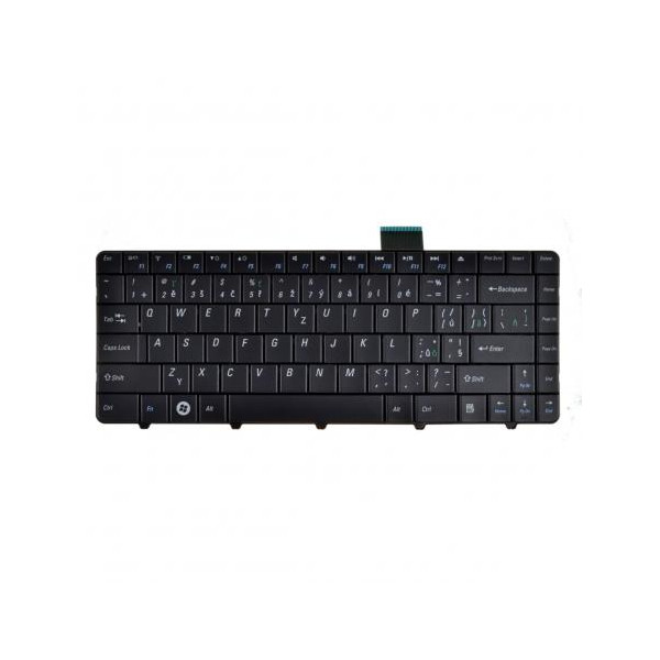 Klawiatura do laptopa Dell Inspiron 1120 CZ / SK czarny, bez podświetlenia, z ramką