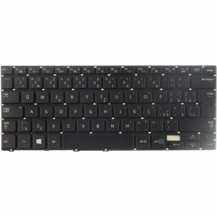 Klawiatura do laptopa Samsung NP730U3E bez ramki, czarna CZ/SK, podświetlana
