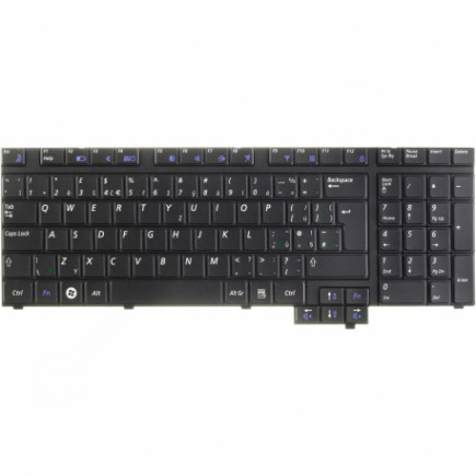 Klawiatura do laptopa Samsung NP-E172 CZ / SK czarny, bez podświetlenia