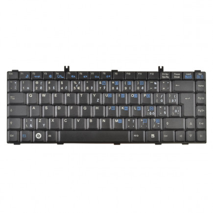 Klawiatura do laptopa Fujitsu Siemens AMILO LA 1703 CZ / SK czarny, bez podświetlenia