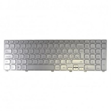 Klawiatura do laptopa Dell Inspiron i7737 CZ/SK szary, z ramką, podświetlany