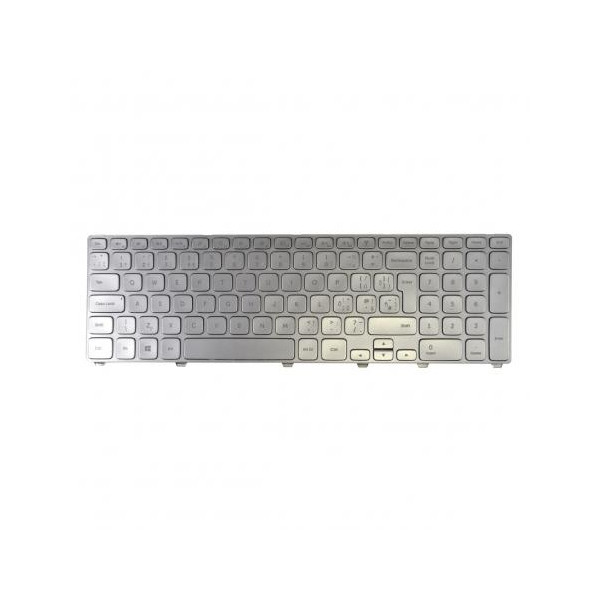 Klawiatura do laptopa Dell Inspiron i7737 CZ/SK szary, z ramką, podświetlany