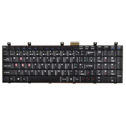 Klawiatura do laptopa MSI GX700 CZ / SK czarny, bez podświetlenia