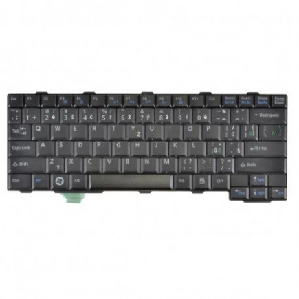 Klawiatura do laptopa Fujitsu Siemens LIFEBOOK p701 CZ / SK czarny, bez podświetlenia
