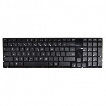 Klawiatura do laptopa Kompatibilní 04GN6S1KFR00-7 CZ / SK czarny, bez podświetlenia
