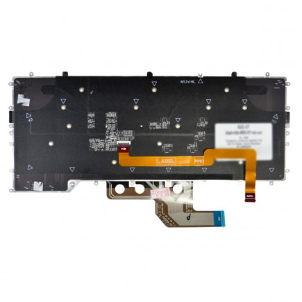 Klawiatura do laptopa Dell AlienWare M15 R4 bez ramki, biała CZ/SK, podświetlana