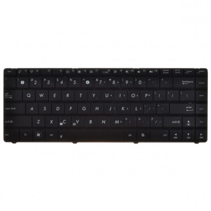 Klawiatura do laptopa Asus A41 CZ / SK czarny, bez podświetlenia, z ramką