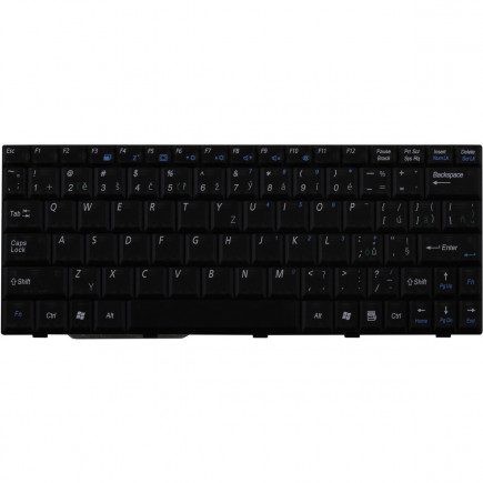 Klawiatura do laptopa Philips Freevents X55 CZ / SK czarny, bez podświetlenia, z ramką