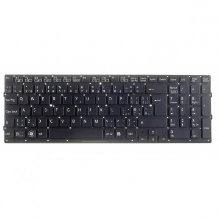 Klawiatura do laptopa Sony Vaio PCG-81412M CZ / SK Czarny, bez podświetlenia, bez ramki