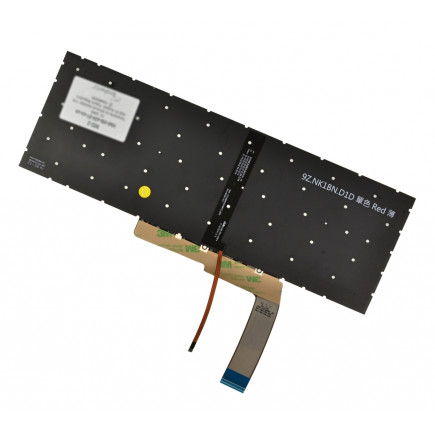 Klawiatura do laptopa MSI GL76 11UDK Pulse bez ramki, czarna CZ/SK, podświetlana