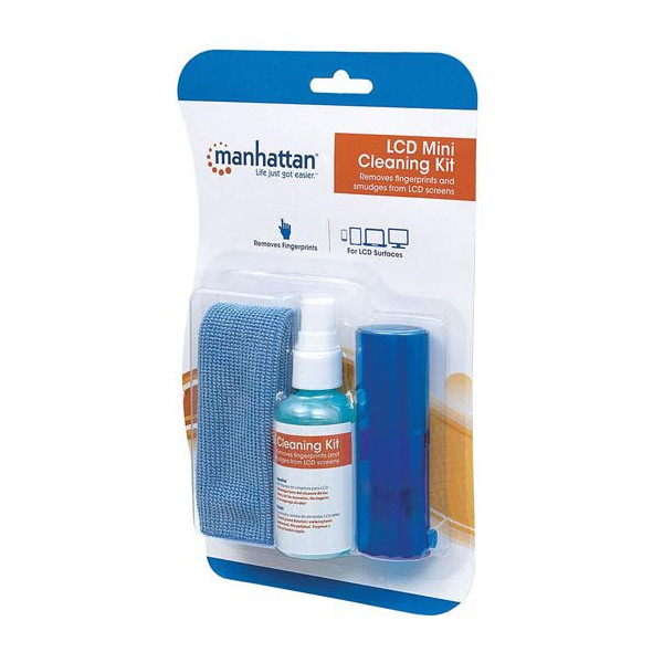 Manhattan LCD Cleaner (60 ml + ściereczka z mikrofibry 20x20 cm + wysuwany pędzelek)